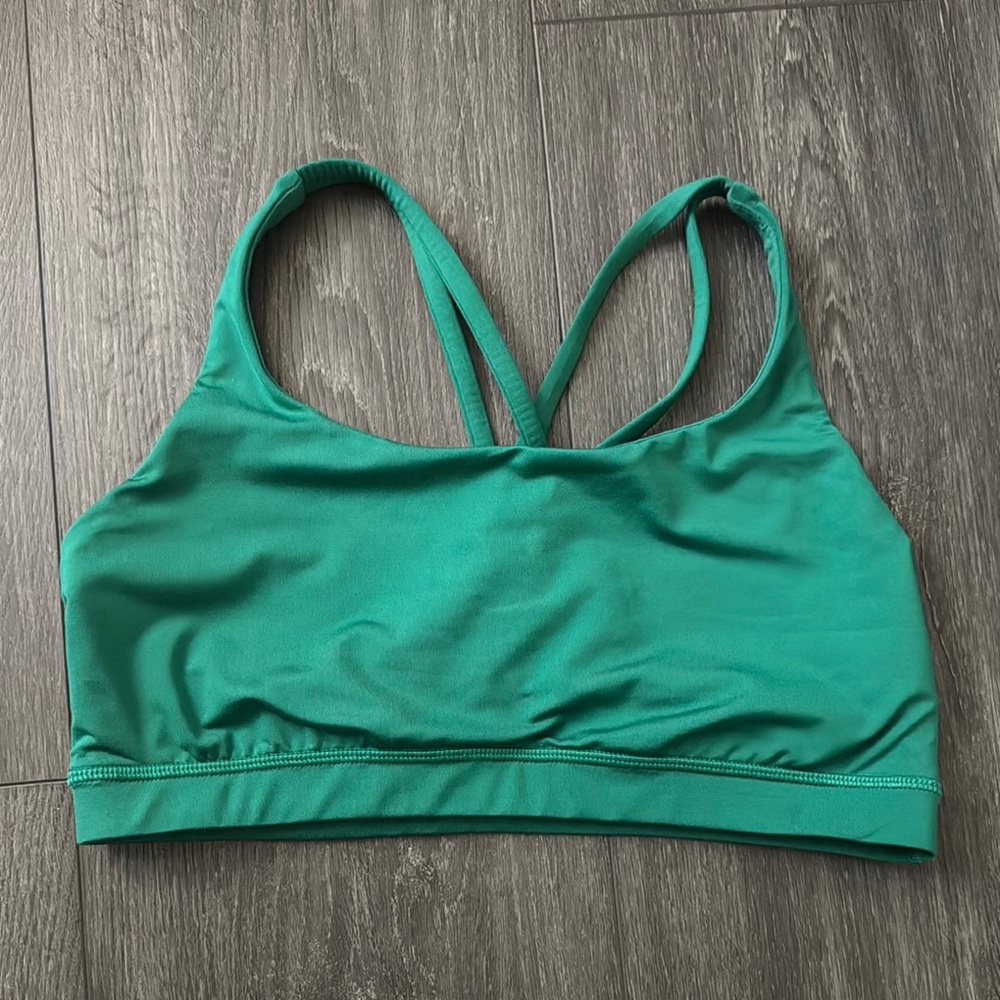 lululemon athletica Energy Bra Green